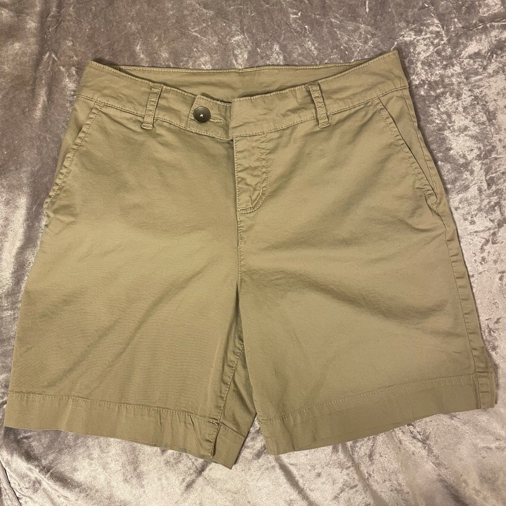 Kim Rogers Khaki Shorts